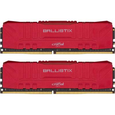 

Модуль памяти для компьютера DDR4 16GB (2x8GB) 3000 MHz Ballistix Red MICRON (BL2K8G30C15U4R)