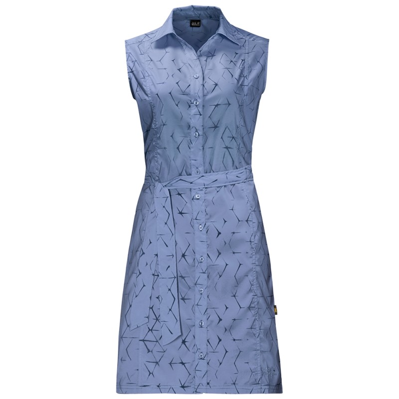 

Платье Sonora Shibori Dress Jack Wolfskin 1504002-7714 XS Голубой