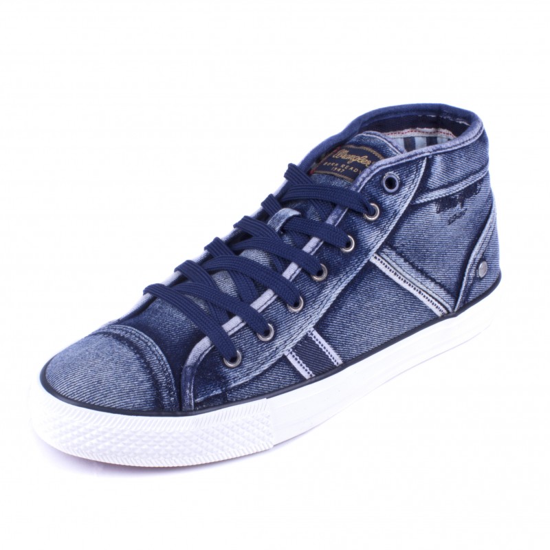 

Кеды Starry Mid Denim Wrangler WM181032-100 41 Синий