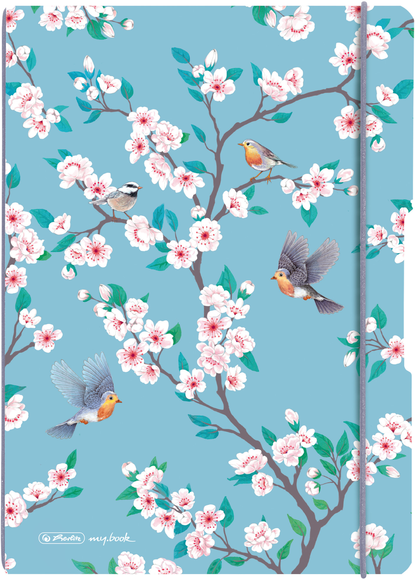 

Блокнот Herlitz My.Book Flex Ladylike Birds А4 в клетку 40 листов/в линейку 40 листов (50021543)