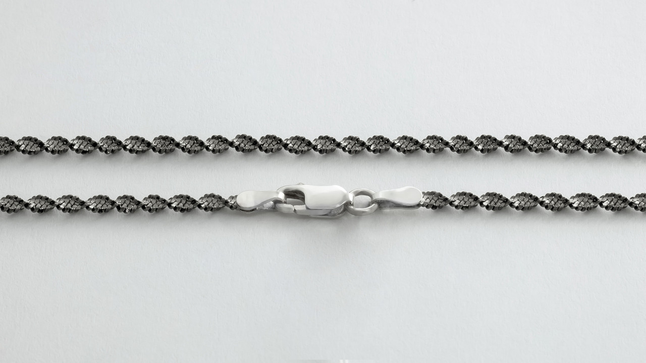 

Серебряная цепь Silvex925 родированная - 852В 5/45, женская