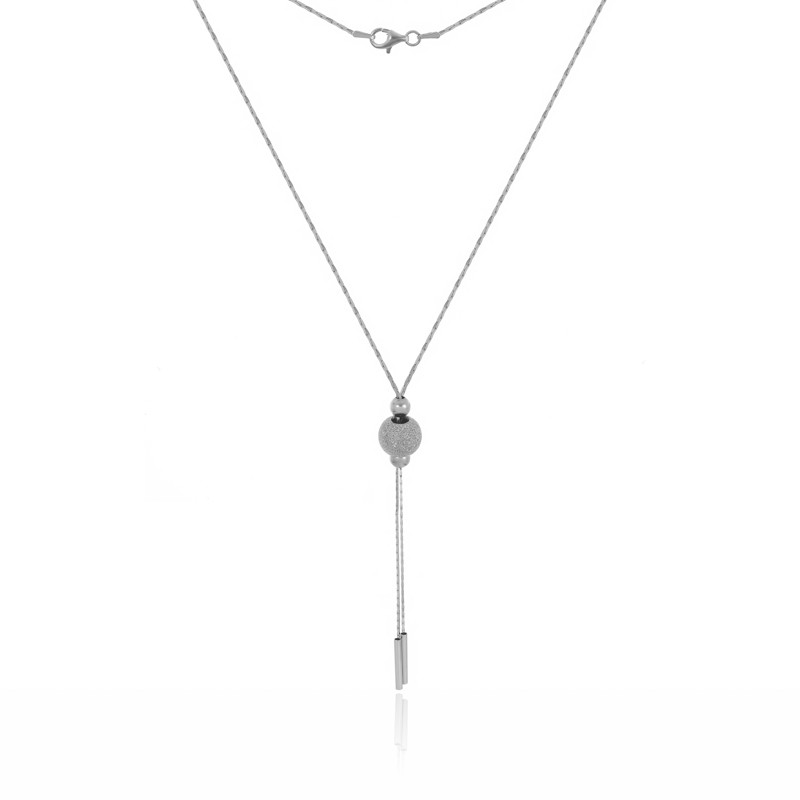 

Серебряная цепь Silvex925 родированная - 949Р 4/45, женская