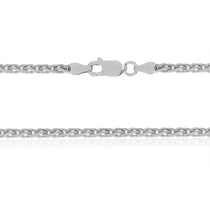 

Серебряная цепь Silvex925 родированная - 857Р 3/55, женская