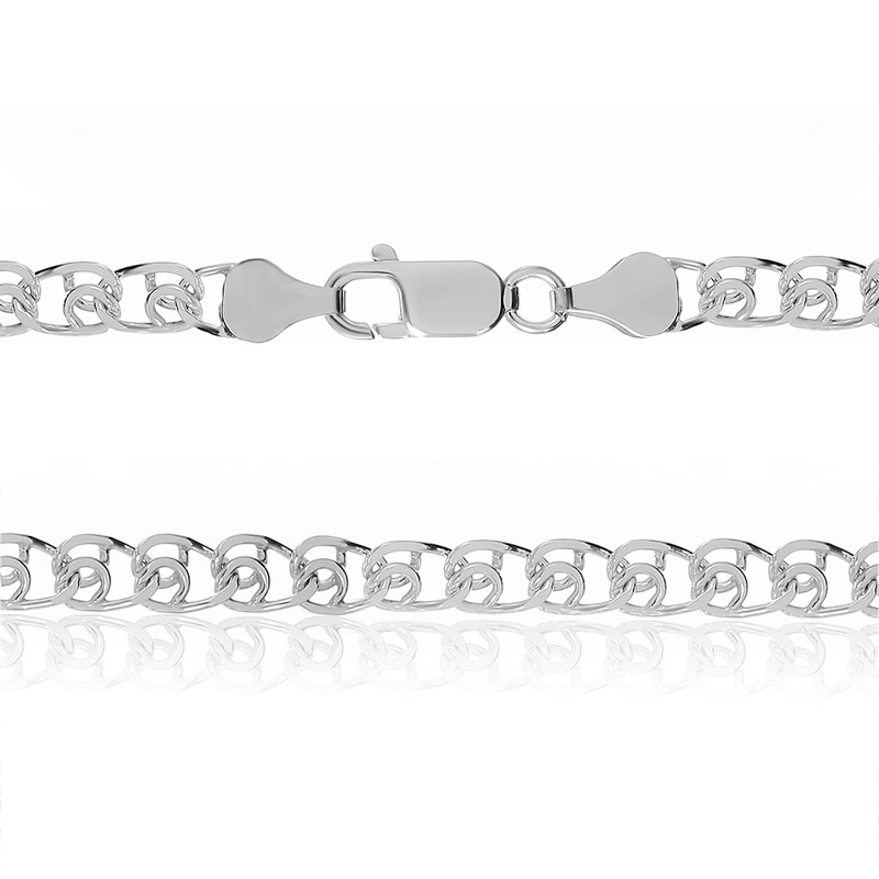 

Серебряная цепь Silvex925 родированная - 841Р 5/50, женская