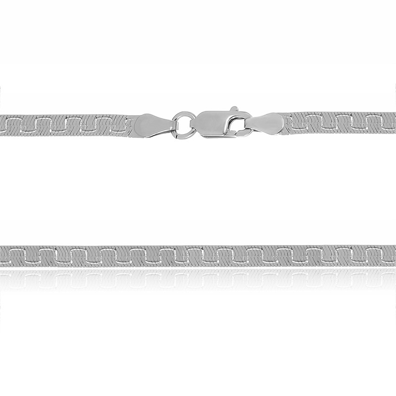 

Серебряная цепь Silvex925 родированная - 823Р 6/45, женская