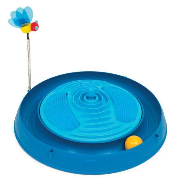 

Лабиринт для кошек Catit 3in1 Трек с шариком, игрушкой и массажером