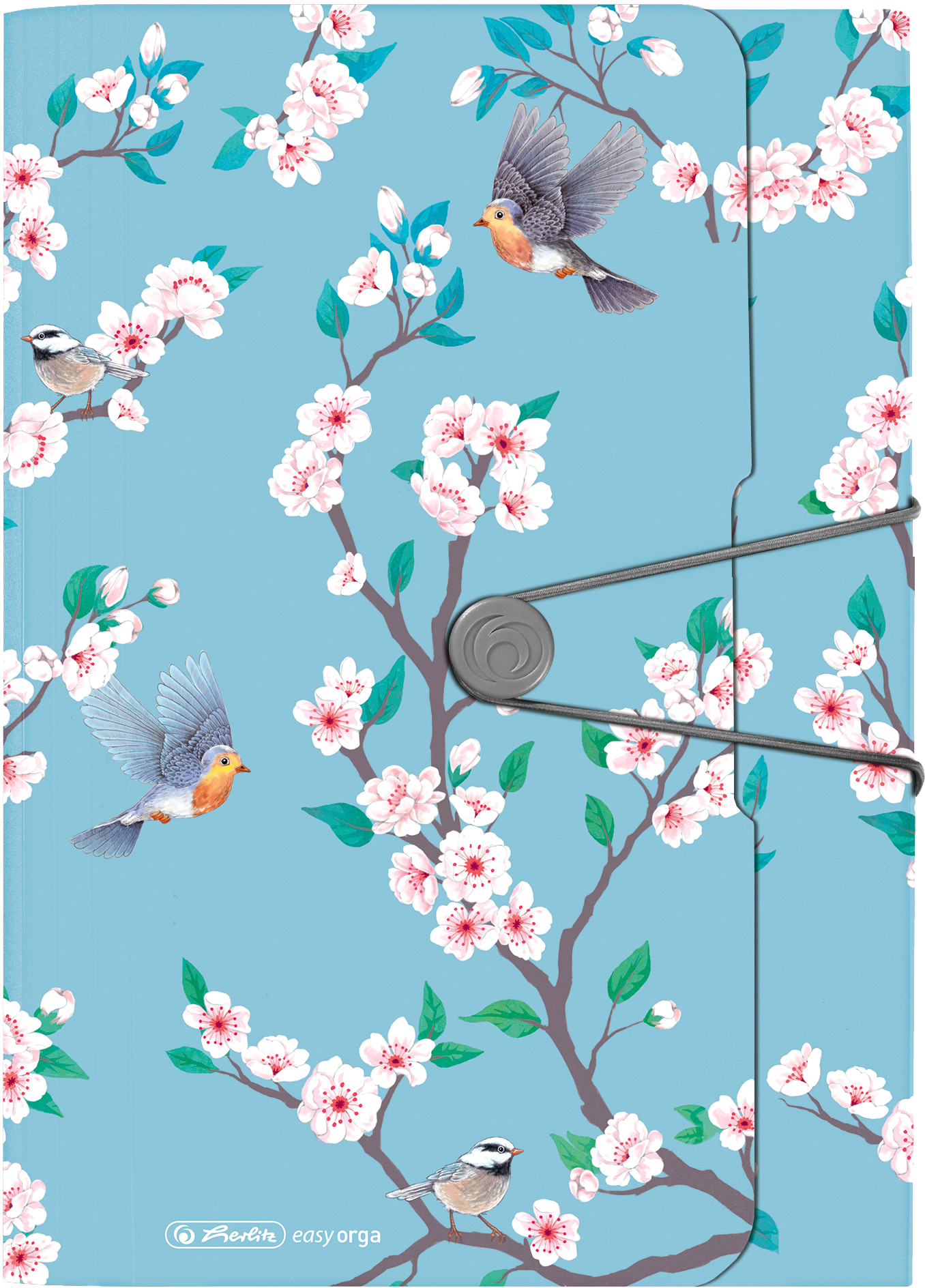 

Папка с отделениями Herlitz Ladylike Birds А4 12 отделений (50021604)