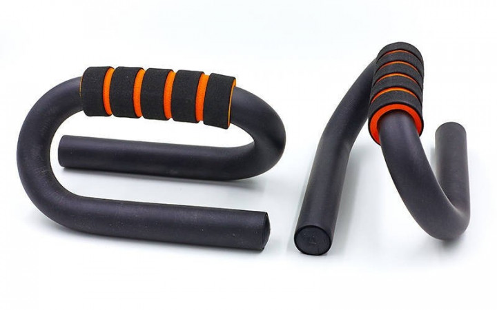

Упоры для отжиманий (2шт) FI-3970 PUSH-UP BAR (металл,ручка неопрен, р-р 11x21см) /2