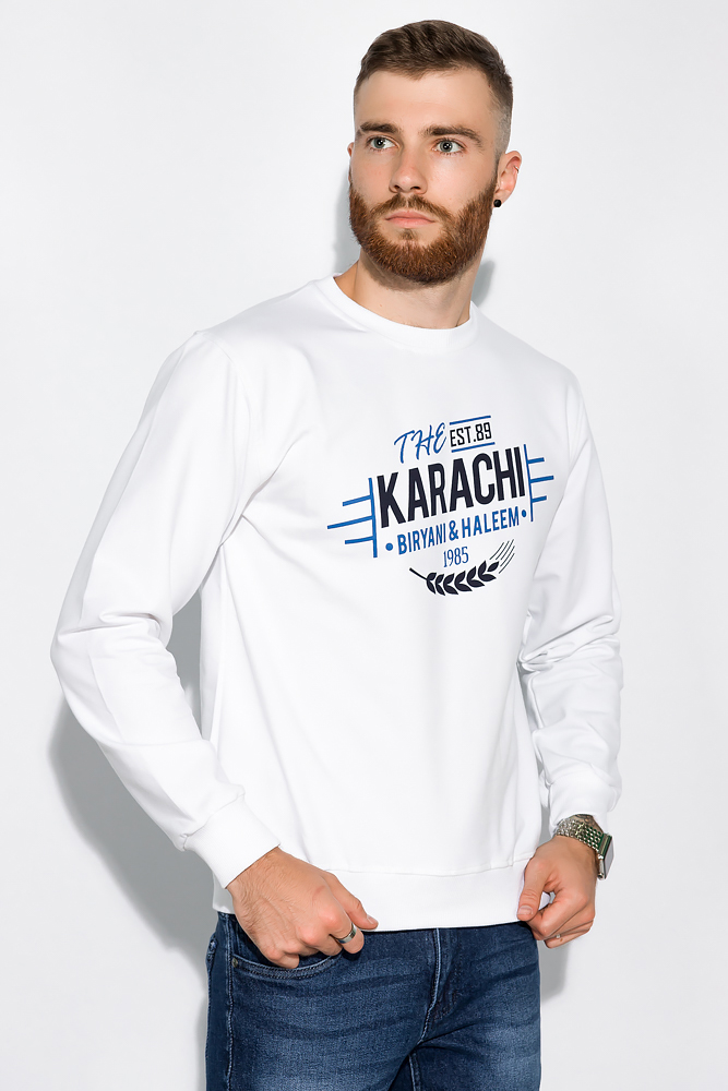 

Свитшот в стиле Casual Time of Style 157P1506 S Белый