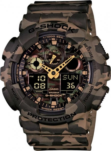 

Мужские часы Casio GA-100CM-5AER