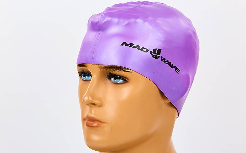 

Силиконовая шапочка для плавания в бассейне Mad Wave NEON Фиолетовый (СПО M053502)