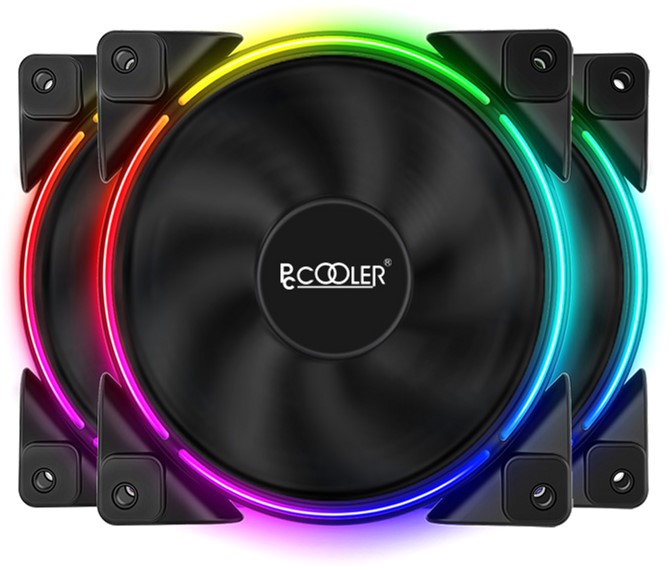 

Набор PcCooler RGB-вентиляторов Corona 3-in-1 FRGB KIT