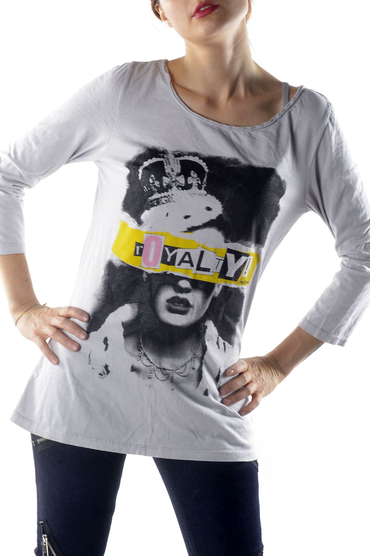 

Лонгслив Sexy Woman Gray M серый