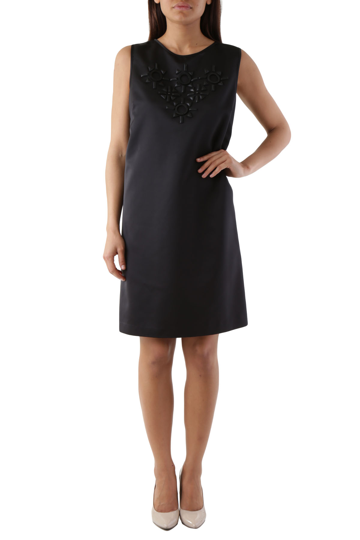 

Платье Cristina Gavioli Black  черный, Платье Cristina Gavioli Black 46 черный