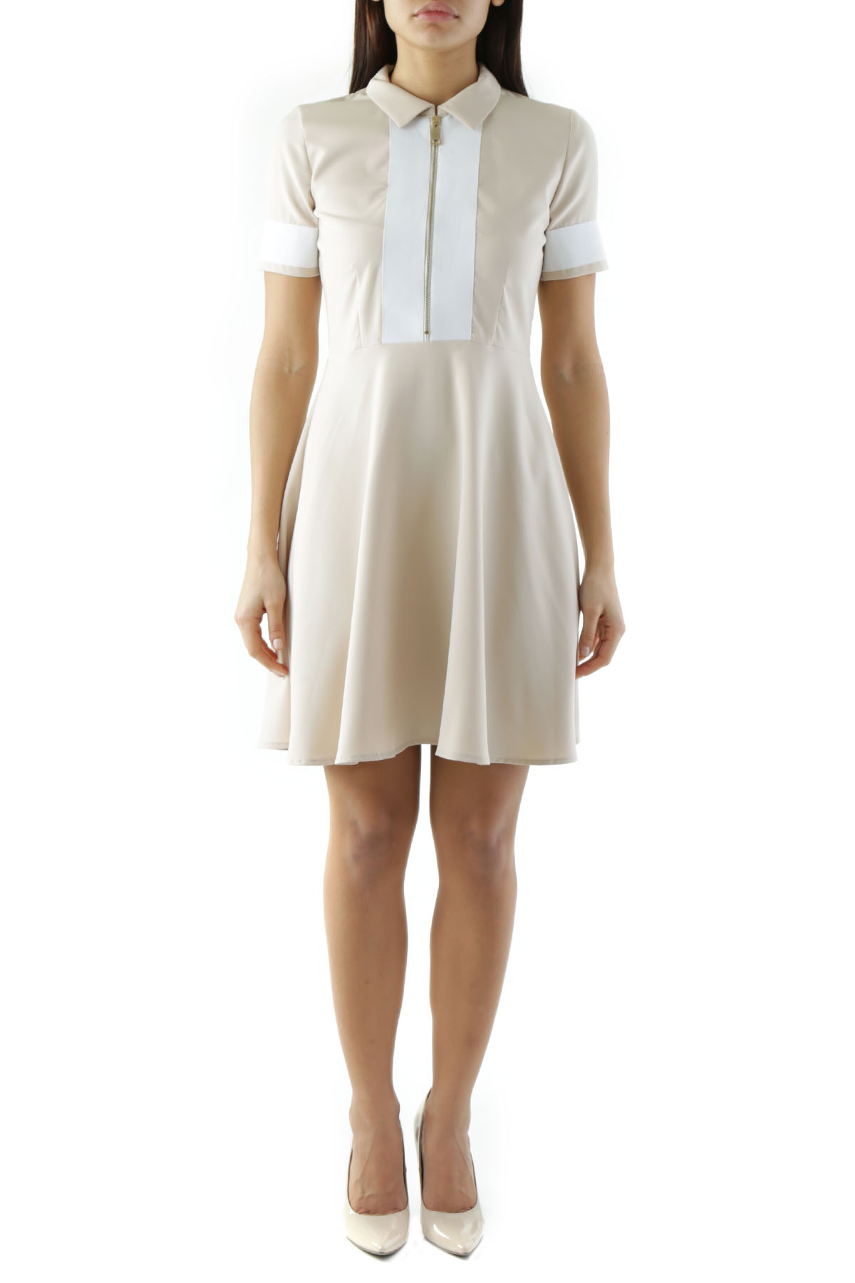 

Платье Olivia Hops Beige  бежевый, Платье Olivia Hops Beige 40 бежевый