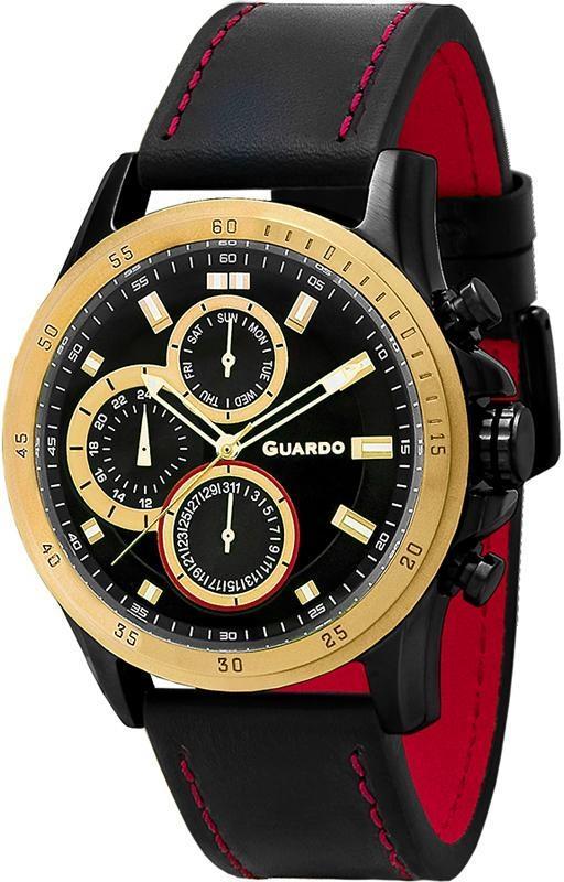 

Мужские часы Guardo P11675(m) RgBlBl