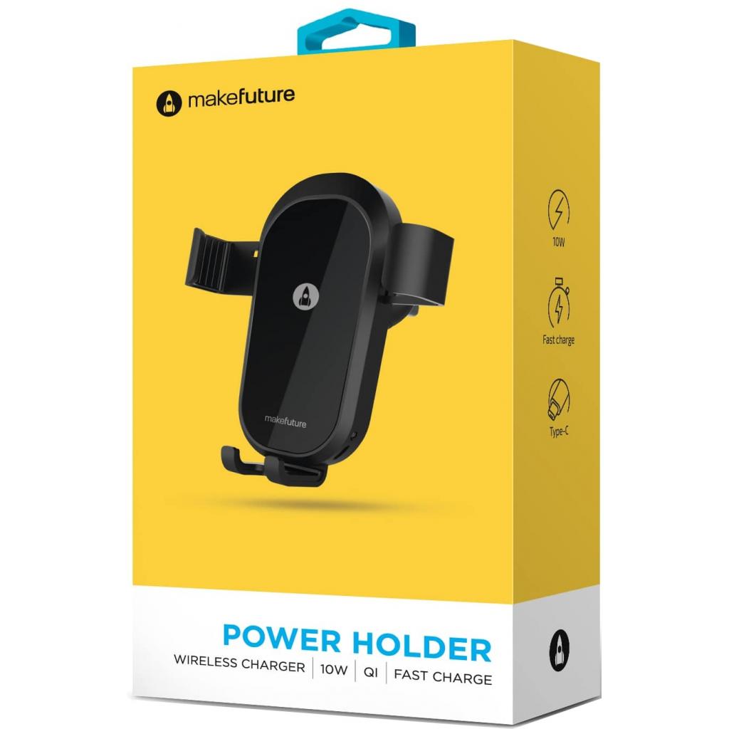 

Зарядний пристрій MakeFuture Wireless PowerHolder 10Вт (MQI-P101WH)