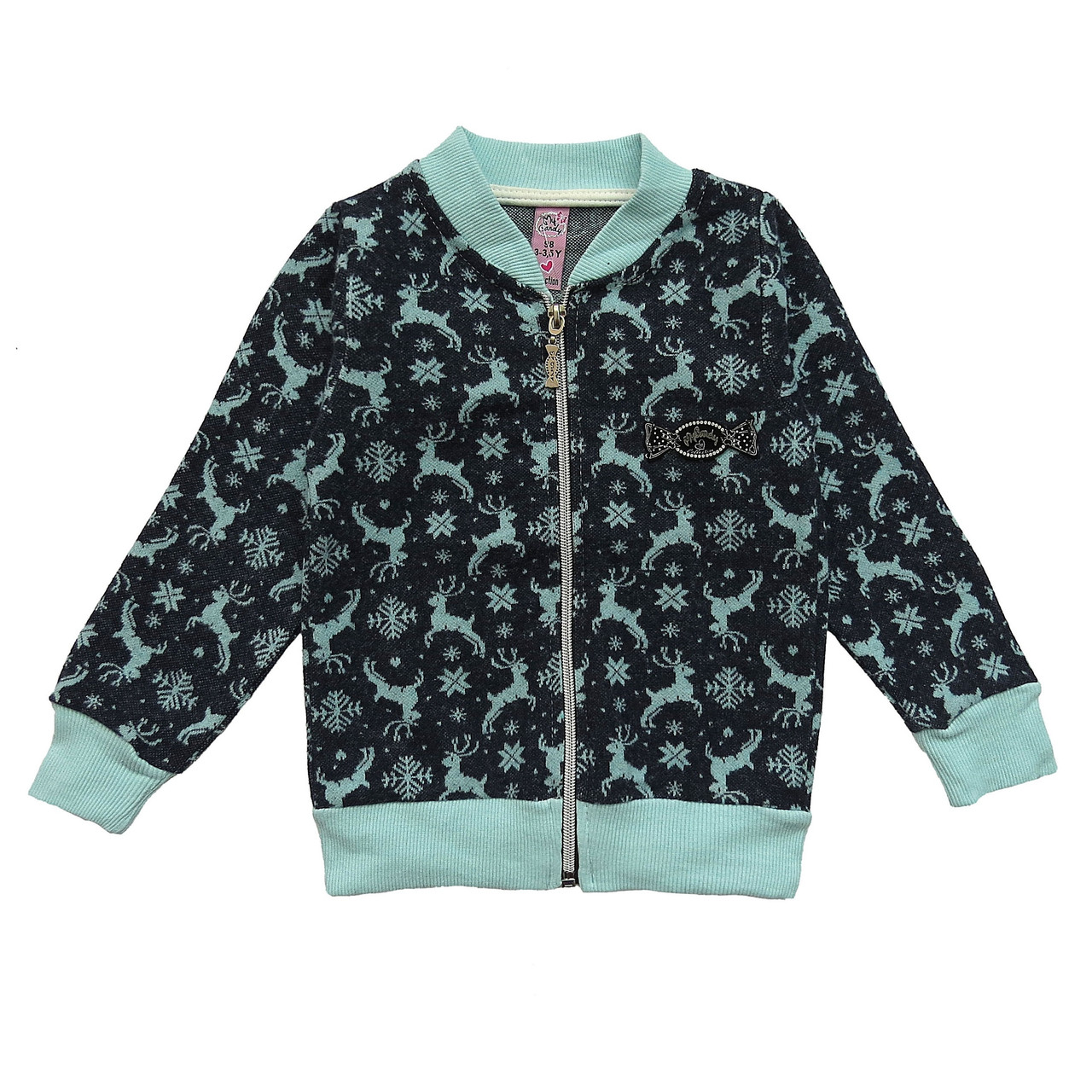 

Кофта My candy для девочки 104 см Темно-синяя 12305