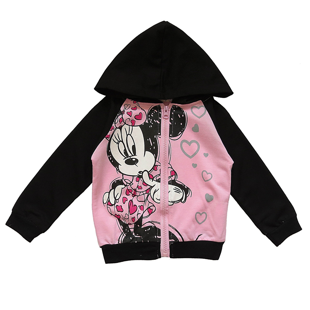 

Кофта Xirubaby Minnie Mouse для девочки 80 см Розовая с черным 5648