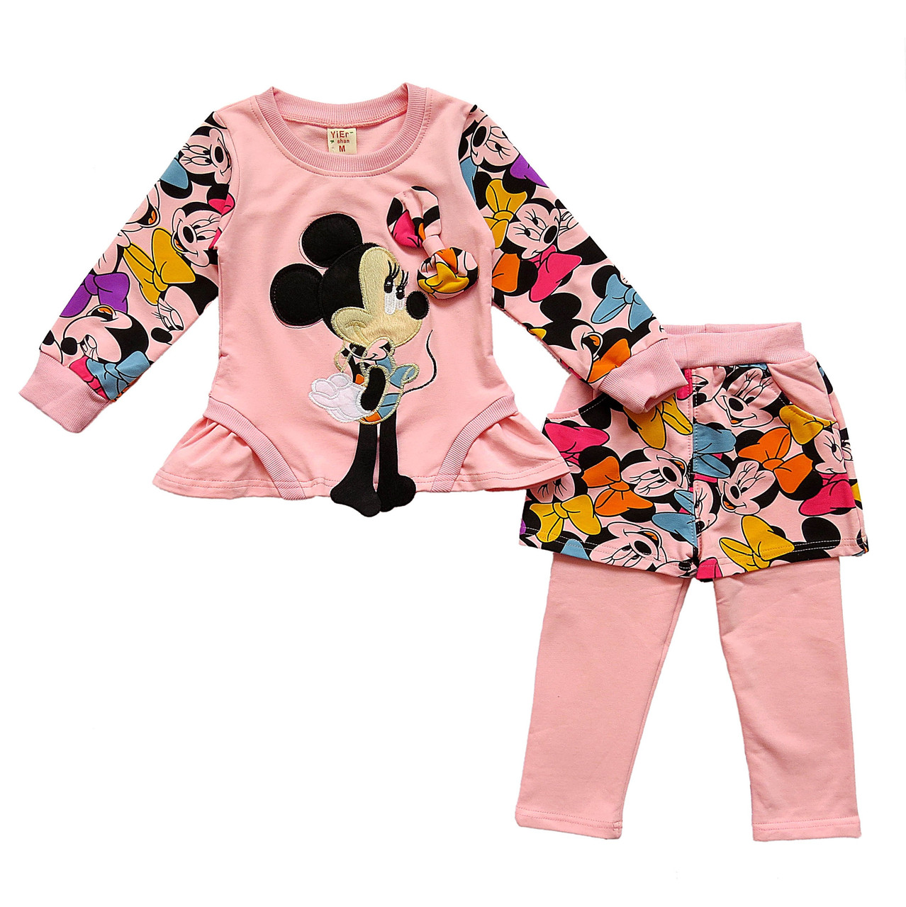 

Костюм Mountain Minnie Mouse для девочки 90 см Светло-розовый 9330