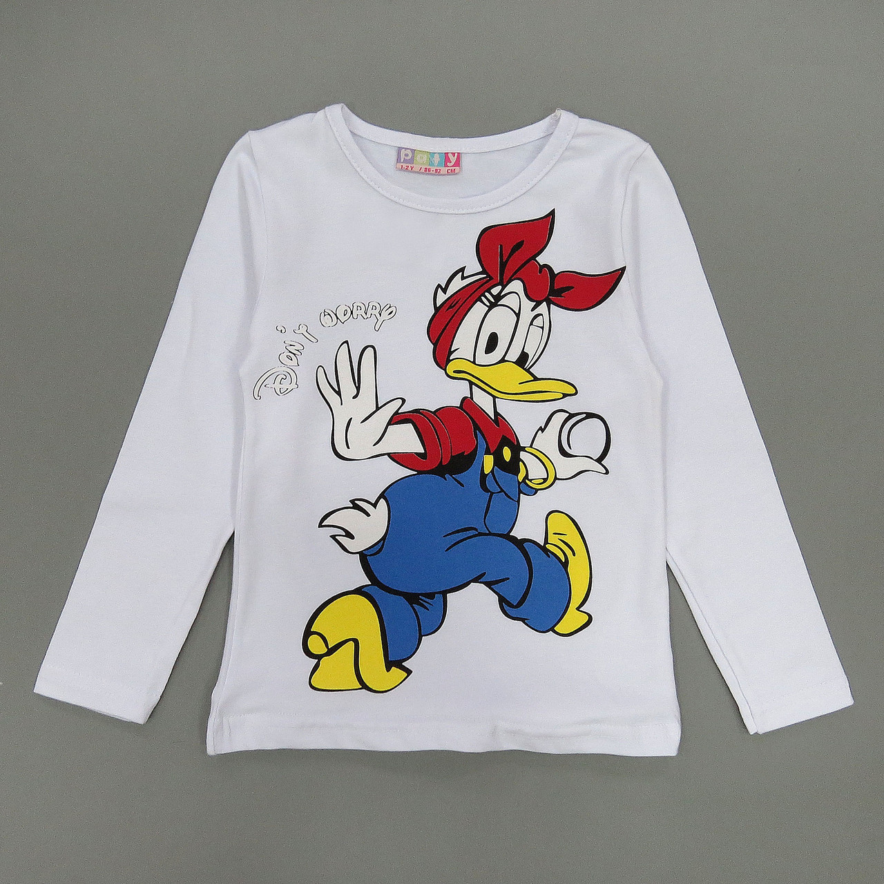 

Лонгслив Paty Kids для девочки 86-92 см Белый 14315