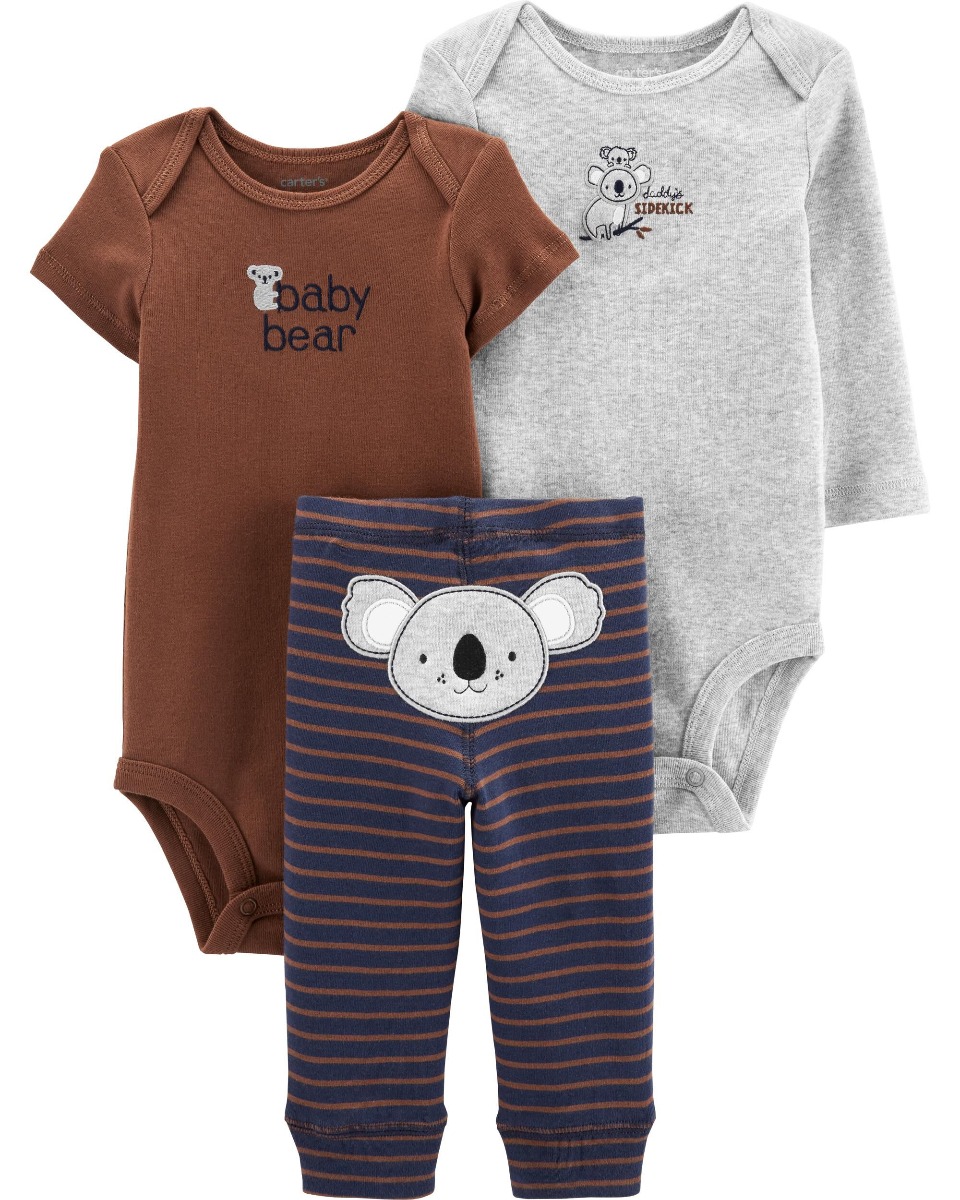 

Комплект Carters 3в1 Koala Little Character Set 78-83 см (размер 18М)