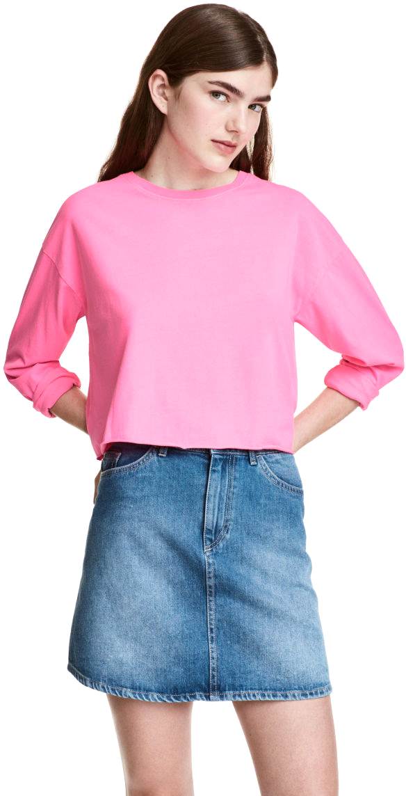 

Лонгслив H&M 0550687 XL Розовый