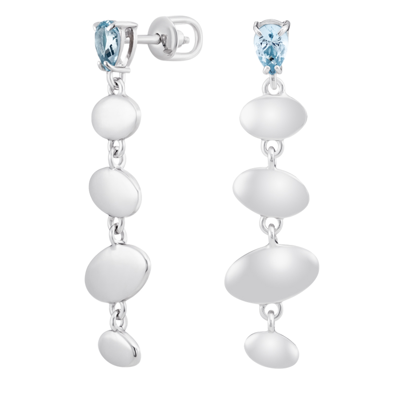 

Серьги пусеты Серебро 925 5.12 г