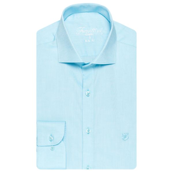 

Рубашка приталенная Frantini PK19001, Рубашка приталенная Frantini PK19001 M