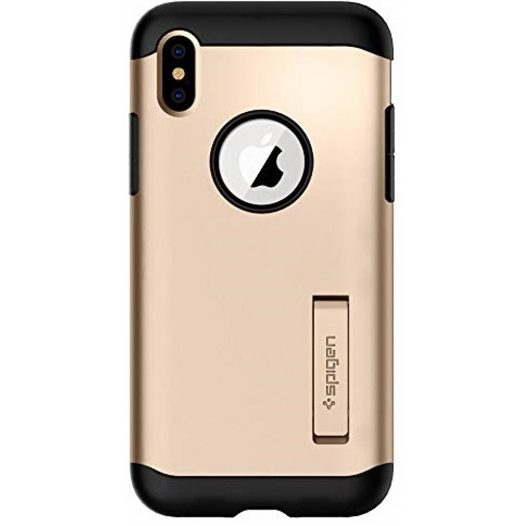

Чохол до моб. телефона Spigen iPhone XS Max Slim Armor Champagne Gold
