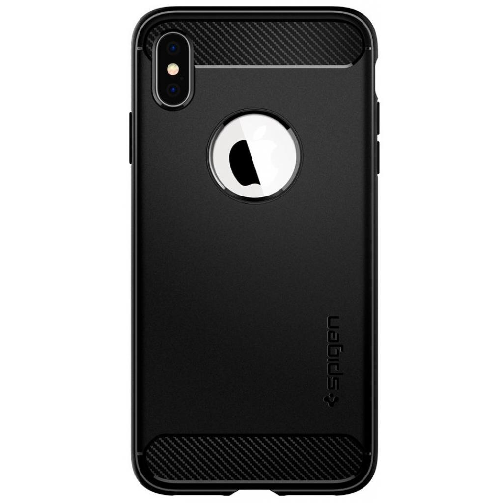 

Чохол до моб. телефона Spigen iPhone XS Max Rugged Armor Matte Black