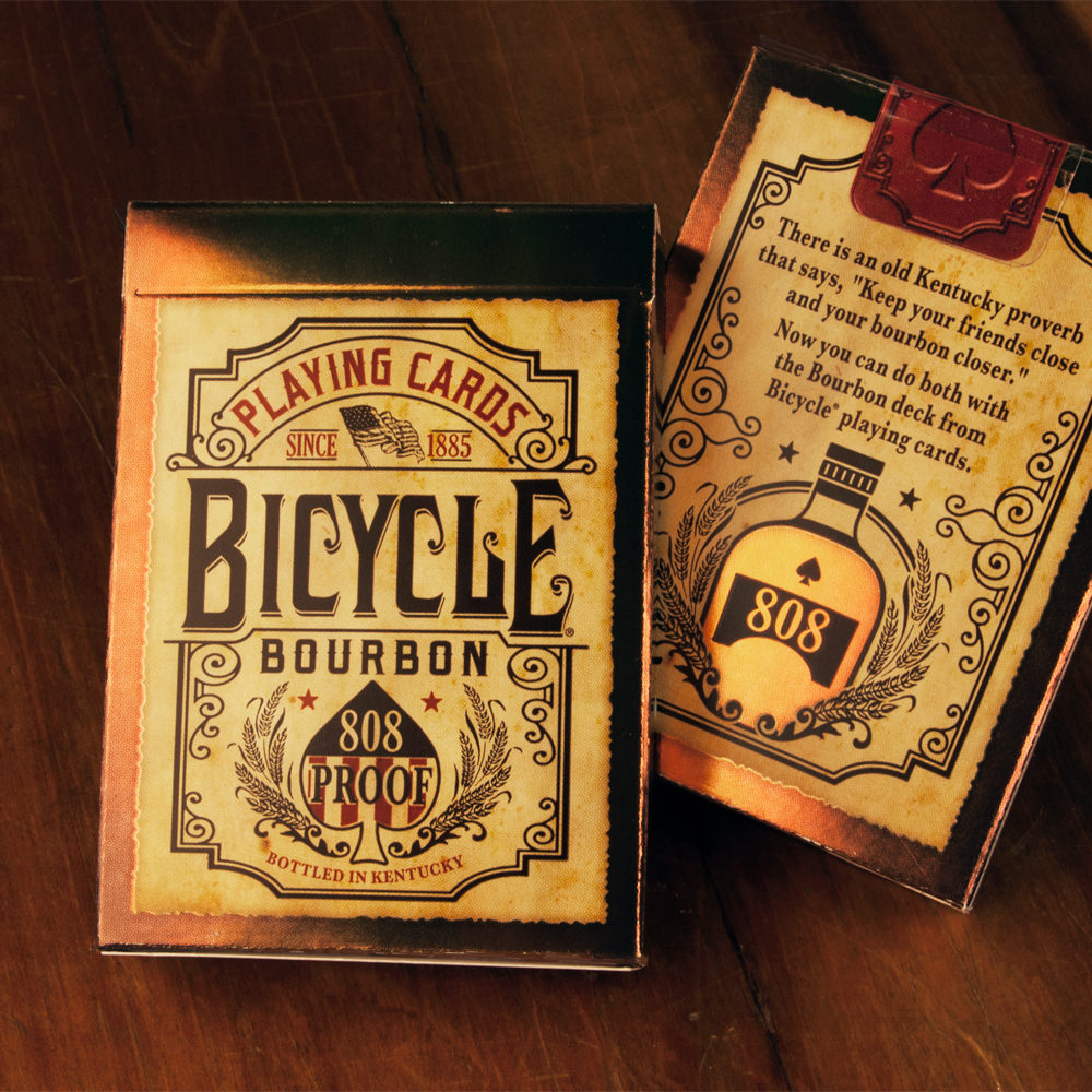 

Игральные карты для покера Bicycle Bourbon (Бурбон)