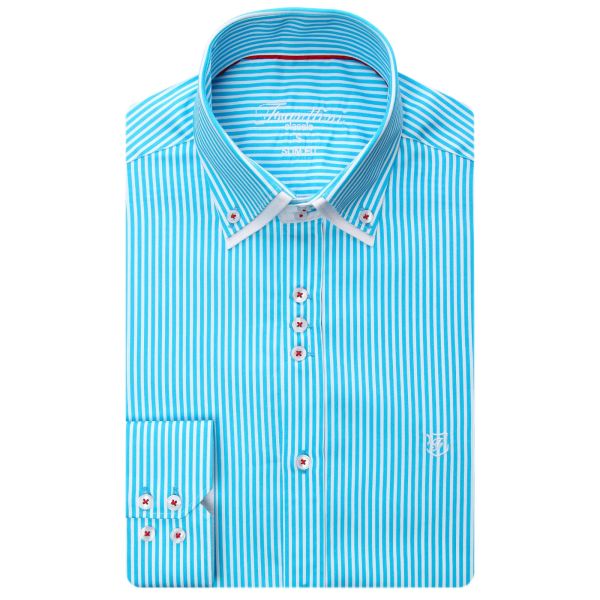 

Рубашка приталенная Frantini PK18604, Рубашка приталенная Frantini PK18604 XL