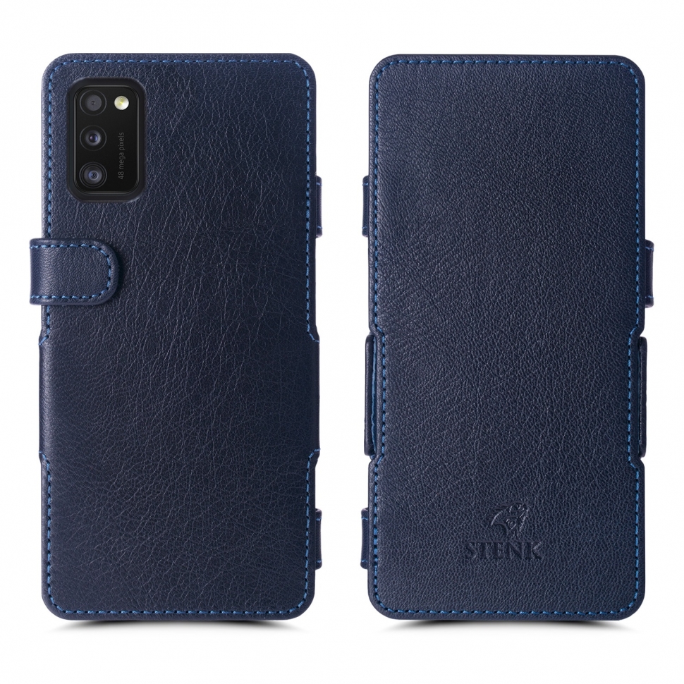 

Чехол книжка Stenk Prime для Samsung Galaxy A41 Синий