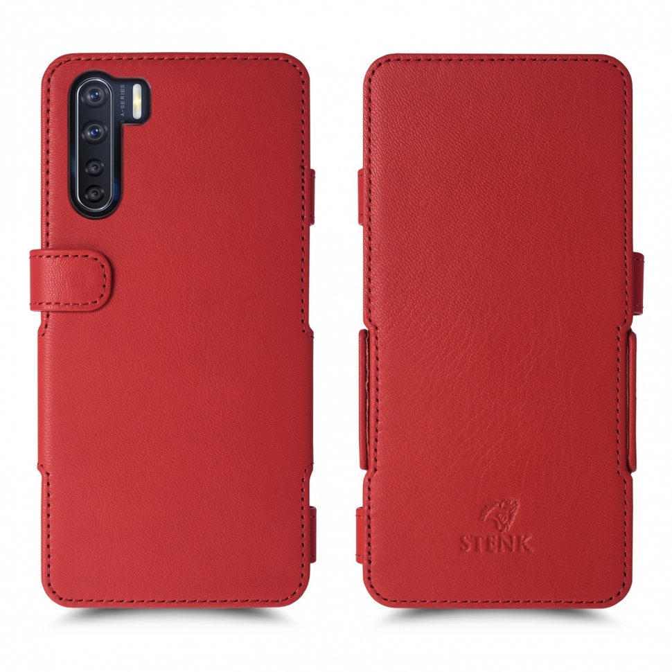 

Чехол книжка Stenk Prime для OPPO A91 Красный