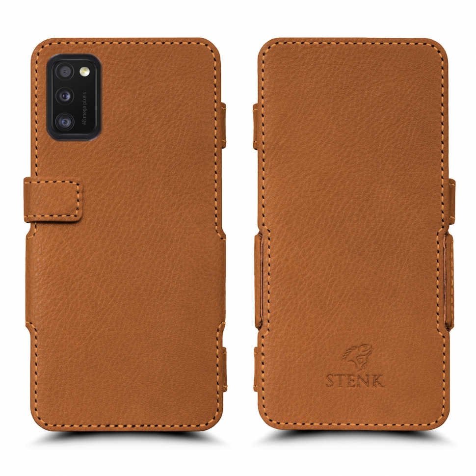 

Чехол книжка Stenk Prime для Samsung Galaxy A41 Camel