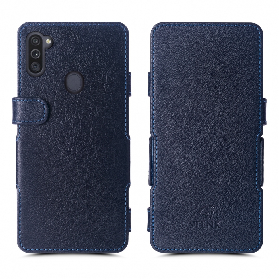 

Чехол книжка Stenk Prime для Samsung Galaxy M11 Синий