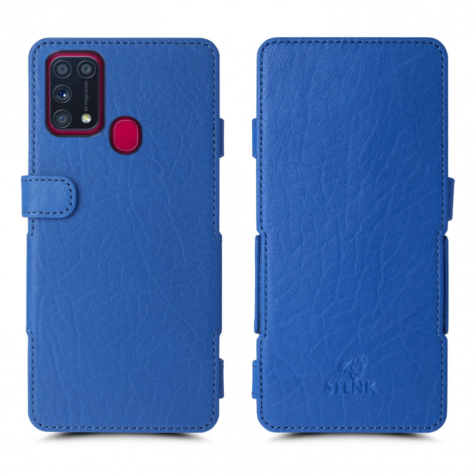 

Чехол книжка Stenk Prime для Samsung Galaxy M31 Ярко-синий