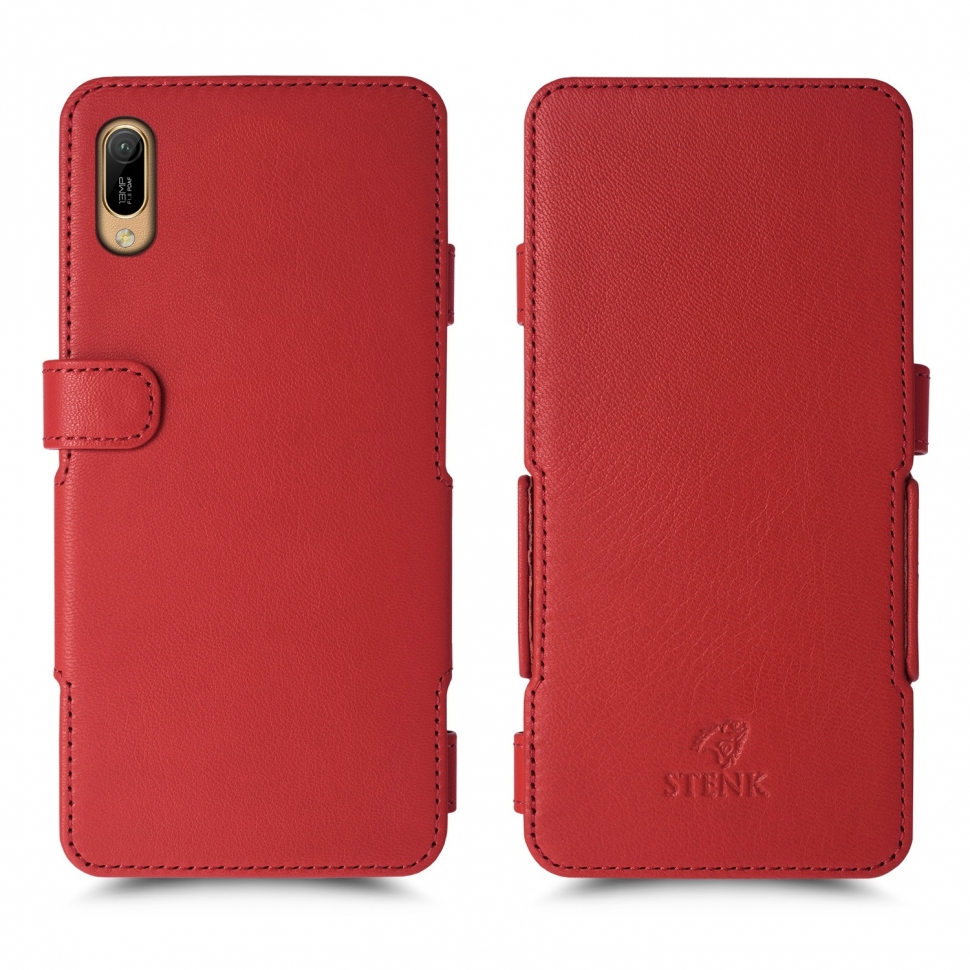 

Чехол книжка Stenk Prime для Huawei Y6 (2019) Красный
