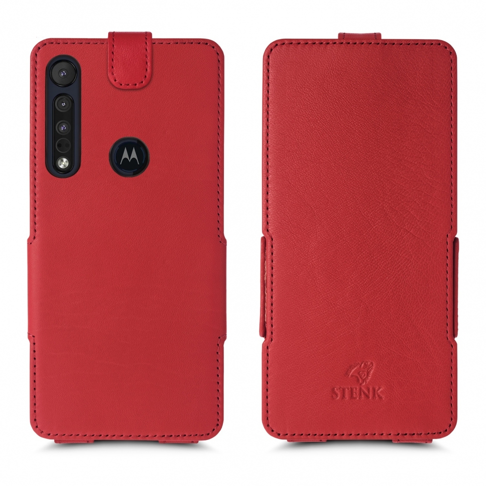 

Чехол флип Stenk Prime для Motorola One Macro Красный