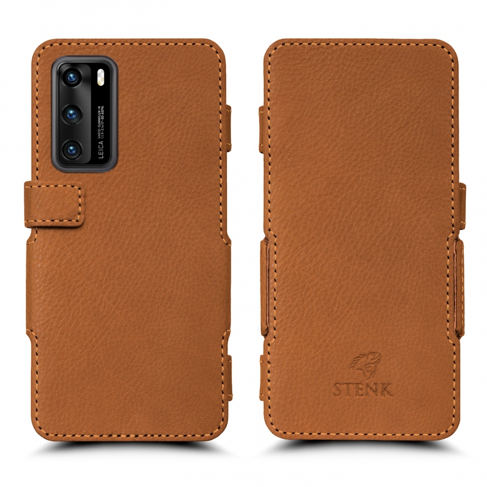 

Чехол книжка Stenk Prime для Huawei P40 Camel