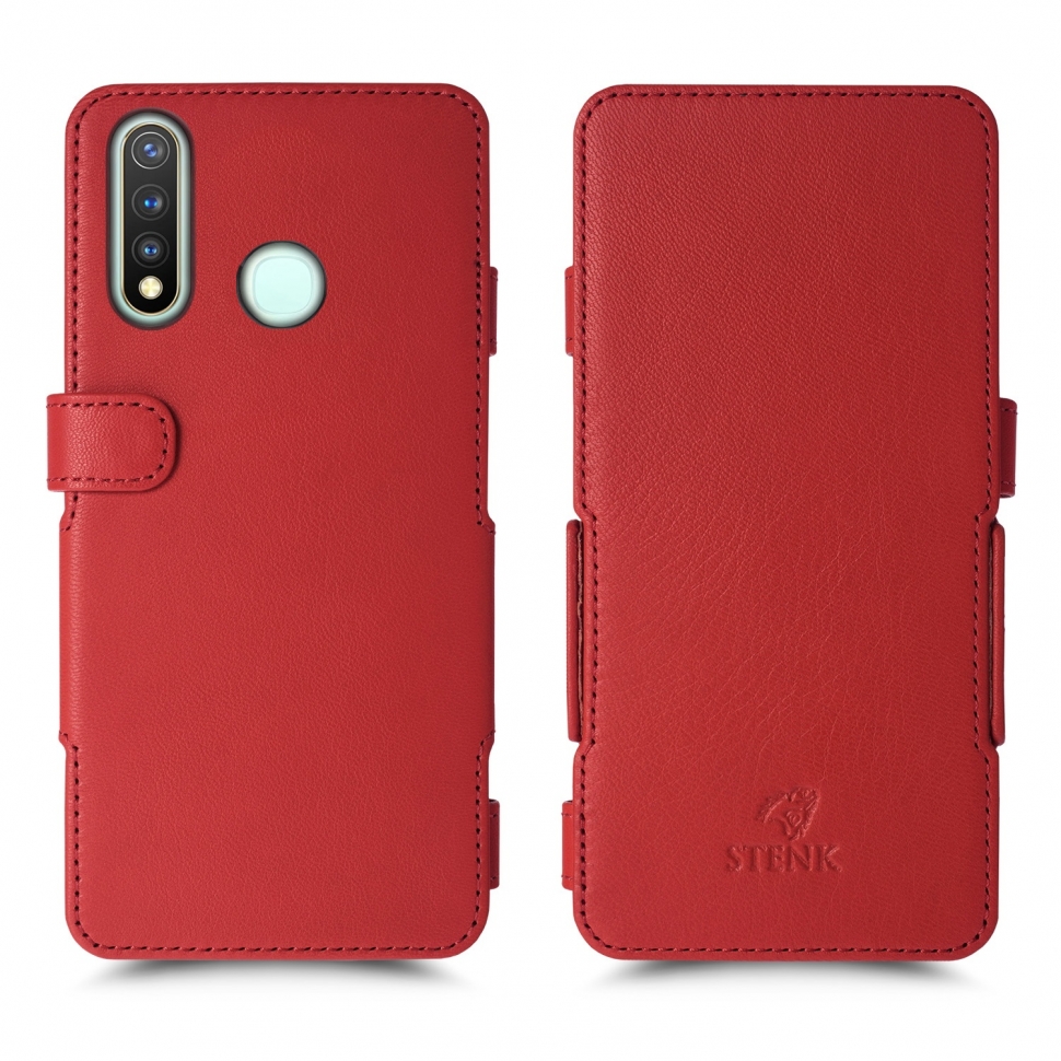 

Чехол книжка Stenk Prime для Vivo Y19 Красный