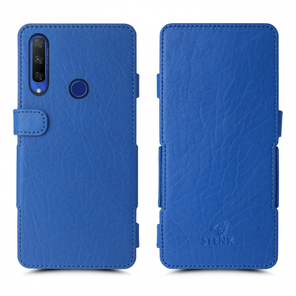 

Чехол книжка Stenk Prime для Honor 9X Ярко-синий