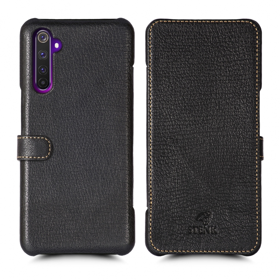 

Чехол книжка Stenk Premium для Realme 6 Pro Чёрный