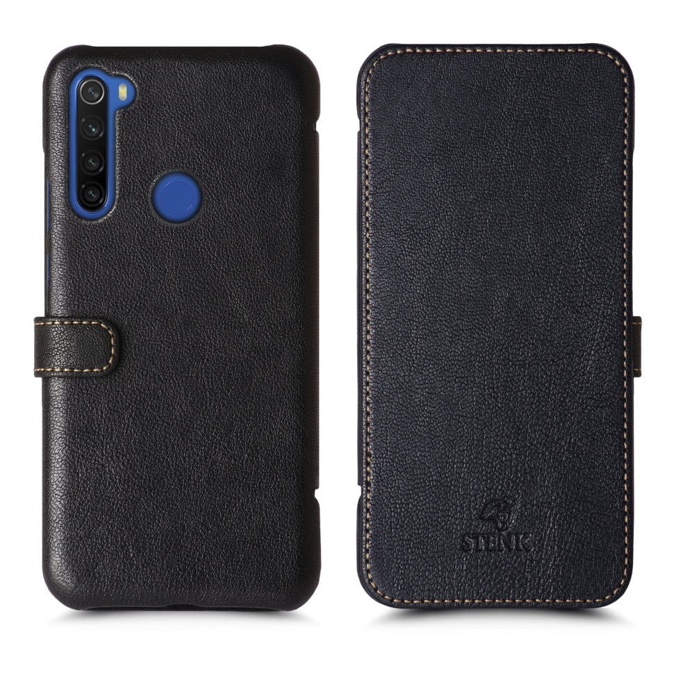 

Чехол книжка Stenk Premium для Xiaomi Redmi Note 8T Чёрный