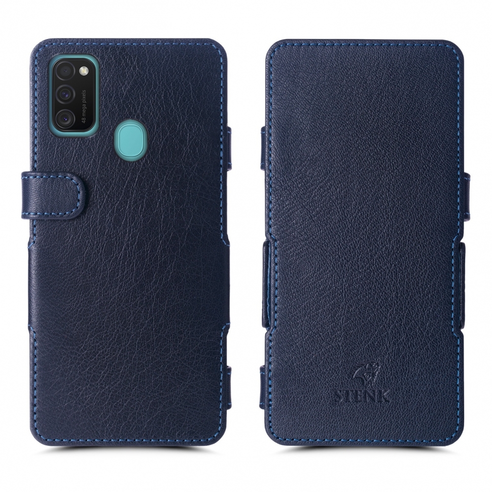 

Чехол книжка Stenk Prime для Samsung Galaxy M21 Синий