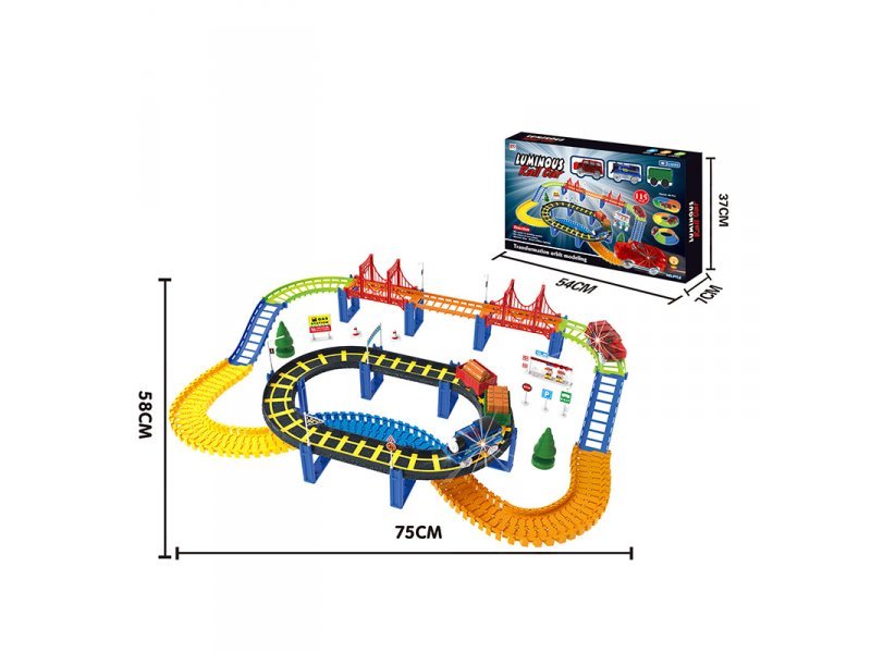 

Железная дорога A-Toys разноцветная PYL2