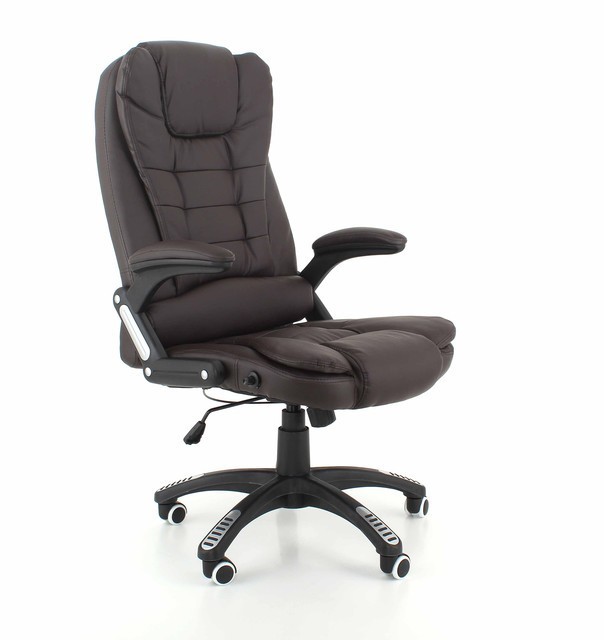 

Кресло офисное AVKO AV02 LUX Brown, механизм Tilt, экокожа, откидное