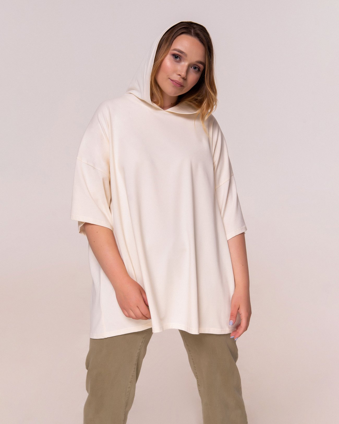 

Футболка Hoody Stories 069-025-199 Айвори XL