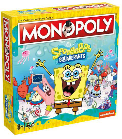 

Настольная игра Winning Moves Monopoly Spongebob Squarepants (5036905039093)